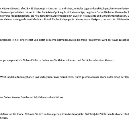 Duenenstrasse 33b, Eg Links Wenningstedt-Braderup